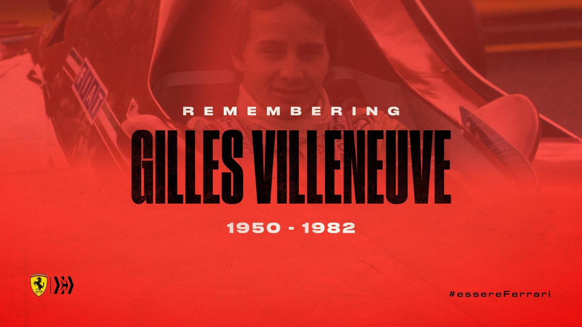 ScuderiaFerrari's tweet photo. Remembering our friend on his birthday ❤️

Salut Gilles. 

#essereFerrari 🔴 https://t.co/QOodeBaiBw