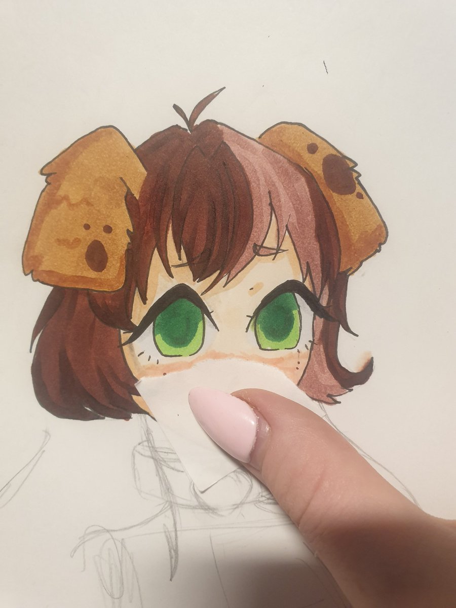 ElefireD's tweet photo. Pulled out the copics https://t.co/DUitWWBkzo