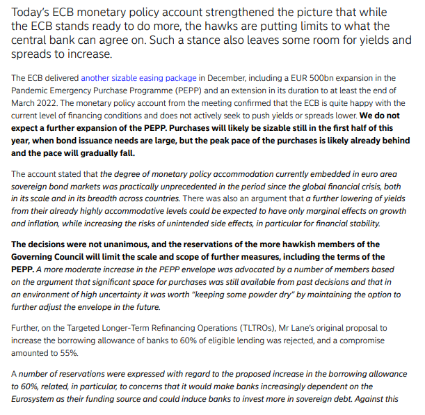 ECB PREVIEWS  Nordea ECB Watch: Not anything goes