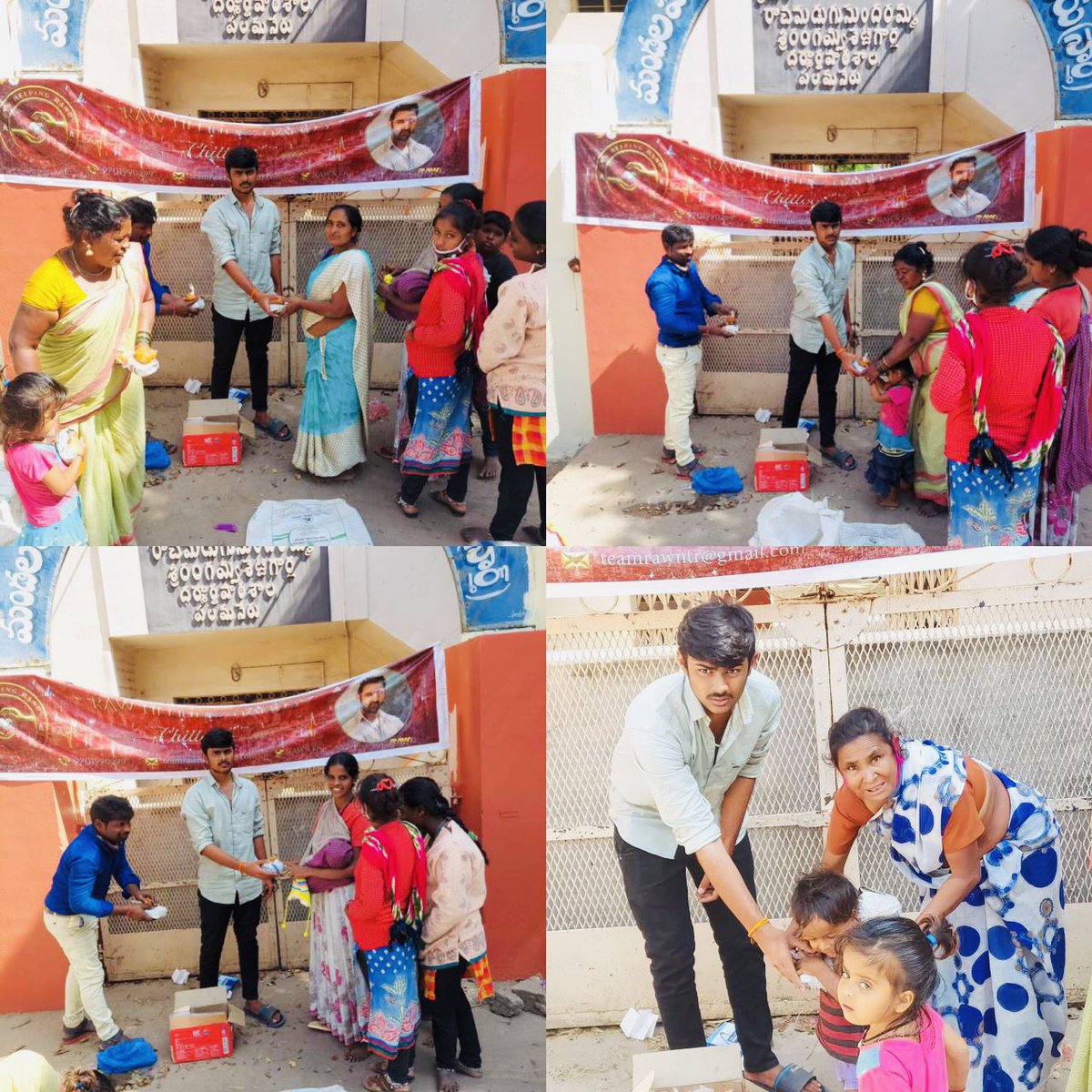 RAWNTR's tweet photo. #RAWHelpingHands 

Event -1 

Teams❤️

TEKKALI, KHAMMAM
PALAMANER, VIJAYANAGARAM

An #NTR Welfare | @tarak9999 https://t.co/Oixm4w4EiK
