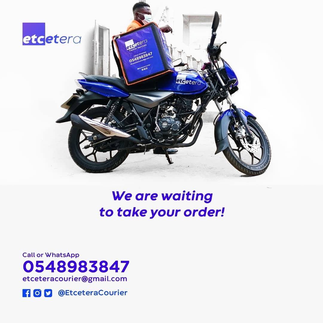 EtceteraCourier's tweet image. We deliver to any location in Accra and it's environs.
#ExcellentDelivery #Excellence #Dispatch  #Trustworthiness #Credibility #hampers #accra #corporate #DeliveringSmiles #Expats #Entrepreneur #gifts #waakye #jollof #documents #Diaspora #expatsinghana #accramarket #accraevents