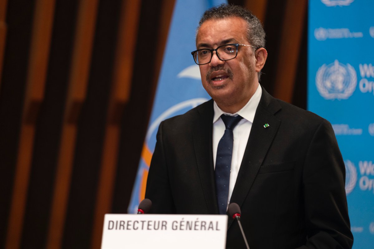 "44 bilateral deals were signed last year, and at least 12 have already been signed this year"- @DrTedros  #EB148  #COVID19  https://twitter.com/WHO/status/1351107651464269833?s=20