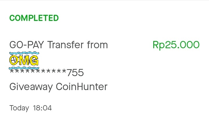 webarebear_nn's tweet photo. Baru dikosongkan, dia terisi kembali shshshsh CEPET BANGET UDH MASUK SALDONYA!
THANK YOU SO MUCH! @CoinHunterV3 #HunterTeam Semoga sehat selalu, lancar rezeki dan segala urusannya. aamiin👻❤️ https://t.co/zOV6Jfo4Fp