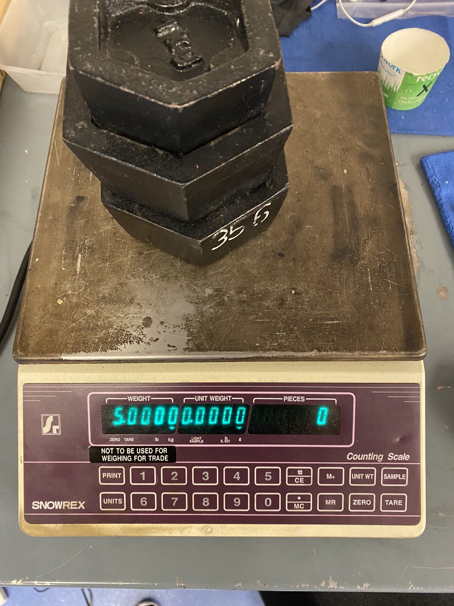 jj_scales's tweet photo. #Calibration of a #countingscale in #bristol last week. #weighingequipment #Scalecalibration #southwest https://t.co/NNZvyUBzOq