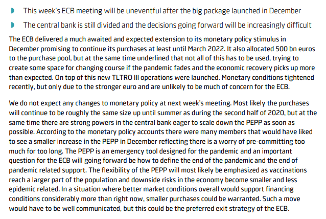  SwedbankECB Review: In a prolonged wait and see made how