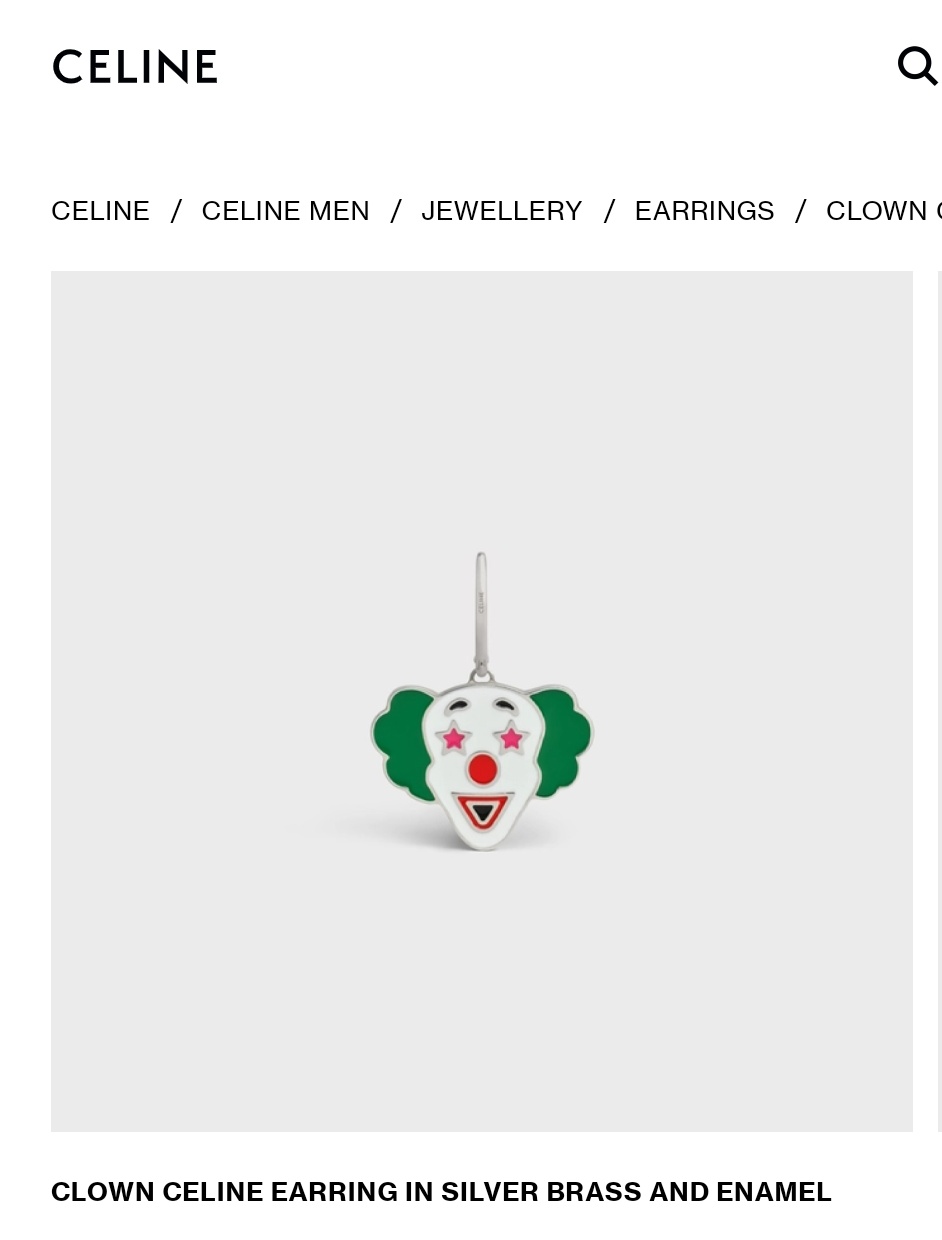Jiwinaia clown sale earrings