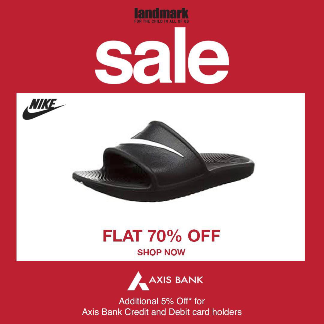 MisbuStores's tweet image. Follow through your new year resolutions in style with the coolest sport brands! Shop at your nearest #LandmarkStore and avail discounts at flat 70%.

#sale #landmarksale #bestdeals #landmarkxcite #landmark #landmarkstores #fashion #goodies #books #stationeries #gadgets #toys
