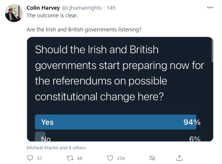 MVMCCU's tweet photo. If you're a professor who wants to turn yourself into Twitter you run a poll on Twitter open primarily to anyone in your echo chamber who may be of any nationality and then claim it is scientific enough to warrant a referendum limited to cetain people. #TwitterIsNotReality https://t.co/ktO7mkTuKy