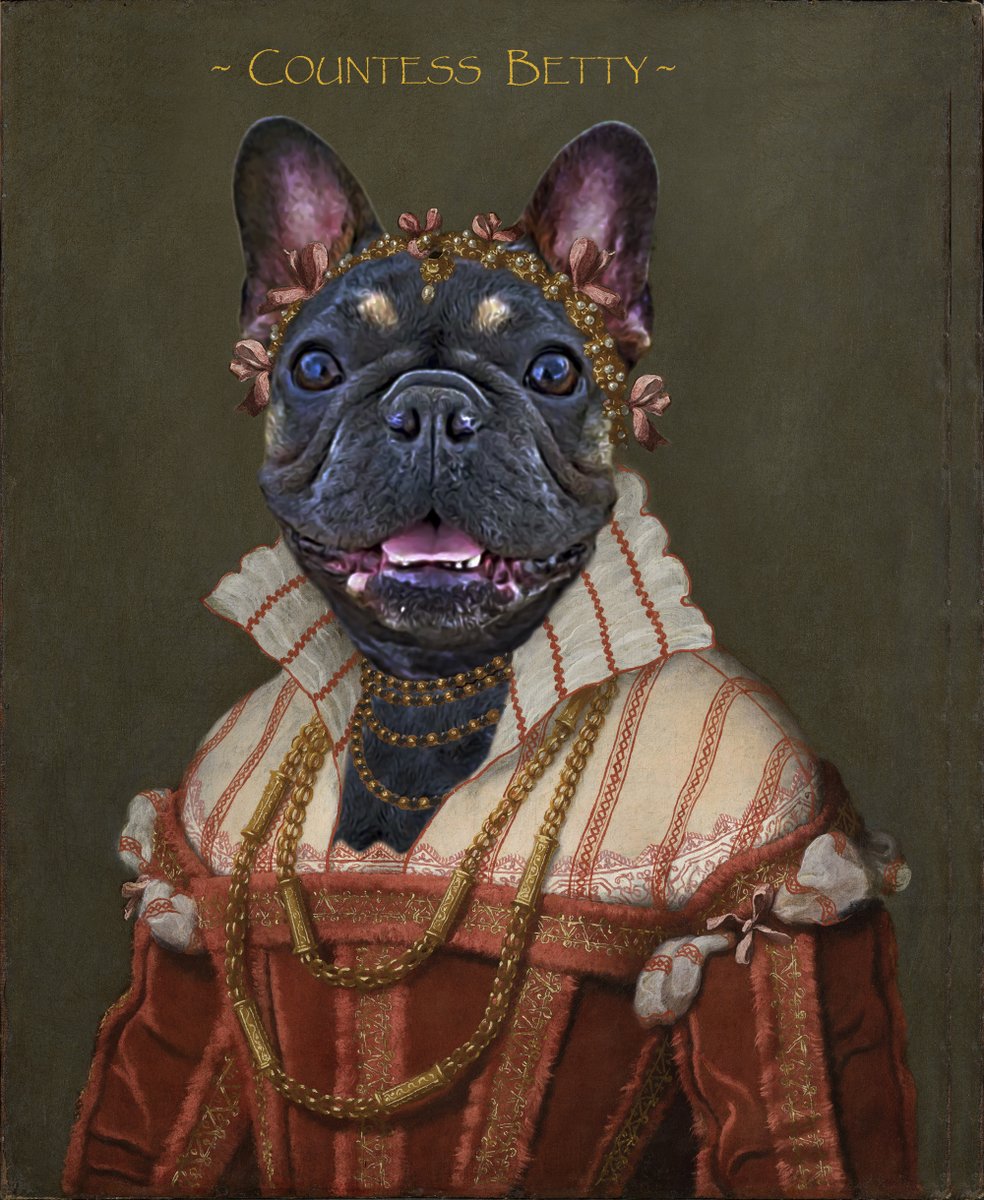 Princess Betty <a href="/RoyalCatsDogs/">Royal Cats & Dogs</a> <a href="/TheGoodDogGuide/">The Good Dog Guide</a>   #petsbiz #dog #dogs #pets #instadog #instadogs #ilovemydog #cat #cats_of_instagram #catoftheday #london #prettycat #gift #dogartist #therapydog #NHSthankyou #stayhomesavelives #healthathome