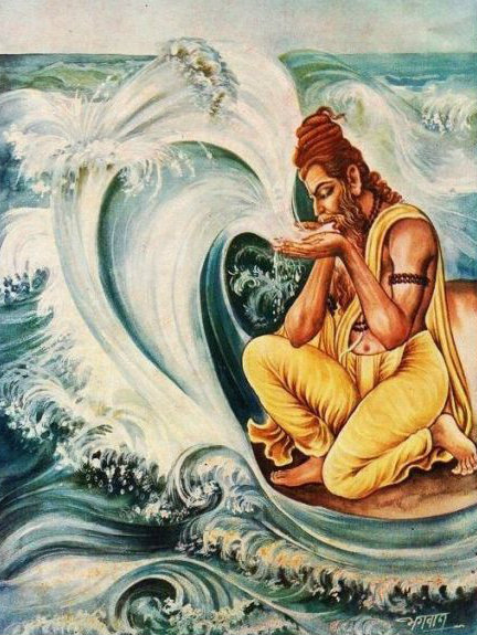 WHY DID AGASTYA RISHI DRINK THE ENTIRE OCEAN WATER?There lived a demon named Vritrasur in satyug. He along with other demons, mainly Kalkeya harassed the devtas. The devtas were unable to defeat them.The devtas then went to Brahma for help.
