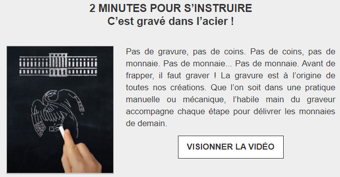 MonnaieDeParis's tweet photo. Sans #gravure, pas de #monnaie 🪙 Découvrez les origines de toutes nos créations en 2 minutes chrono dans la dernière #NewsletterEnOr 👉 https://t.co/x5uuz6VDnY https://t.co/aoYqEi7ZUY