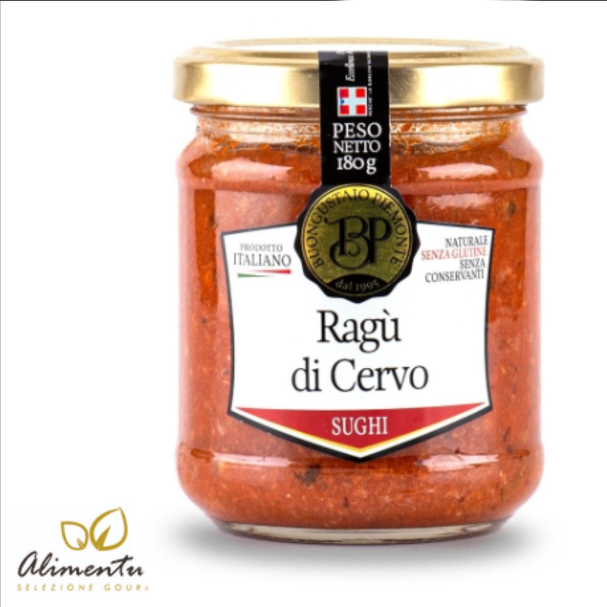Forse il più conosciuto tra i ragù di cacciagione, il ragù di cervo ha un sapore intenso, grazie anche alla lunga macerazione nel vino rosso, aromatizzato da note di noce moscata e erbe aromatiche. 

Inimitabile con la Polenta.

alimentum.it/products/ragu-…