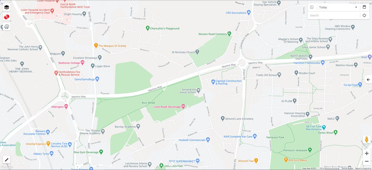 Herts_Highways's tweet image. UPDATE: Martins Way, #Stevenage - road now OPEN both directions following the clearance of the flooding this morning. #RoadOpen