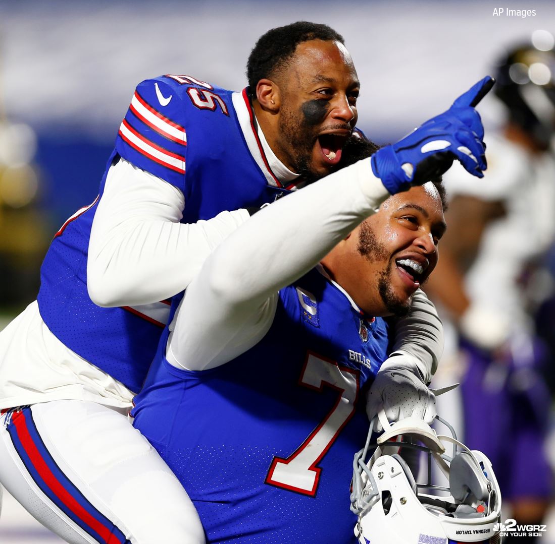 WGRZ's tweet photo. Waking up on a Monday when you're heading to the AFC Championship like... 📢 #WonNotDone #BillsMafia https://t.co/sflZ4F2FIQ