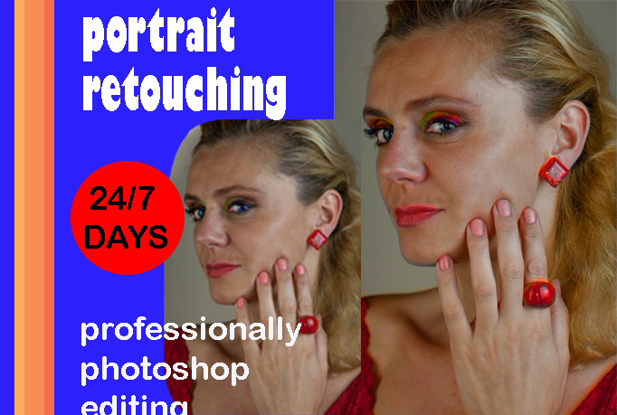 Check it out! I will do portrait retouching and professionally photoshop... for $5 on #Fiverr fiverr.com/s2/6d58979a83