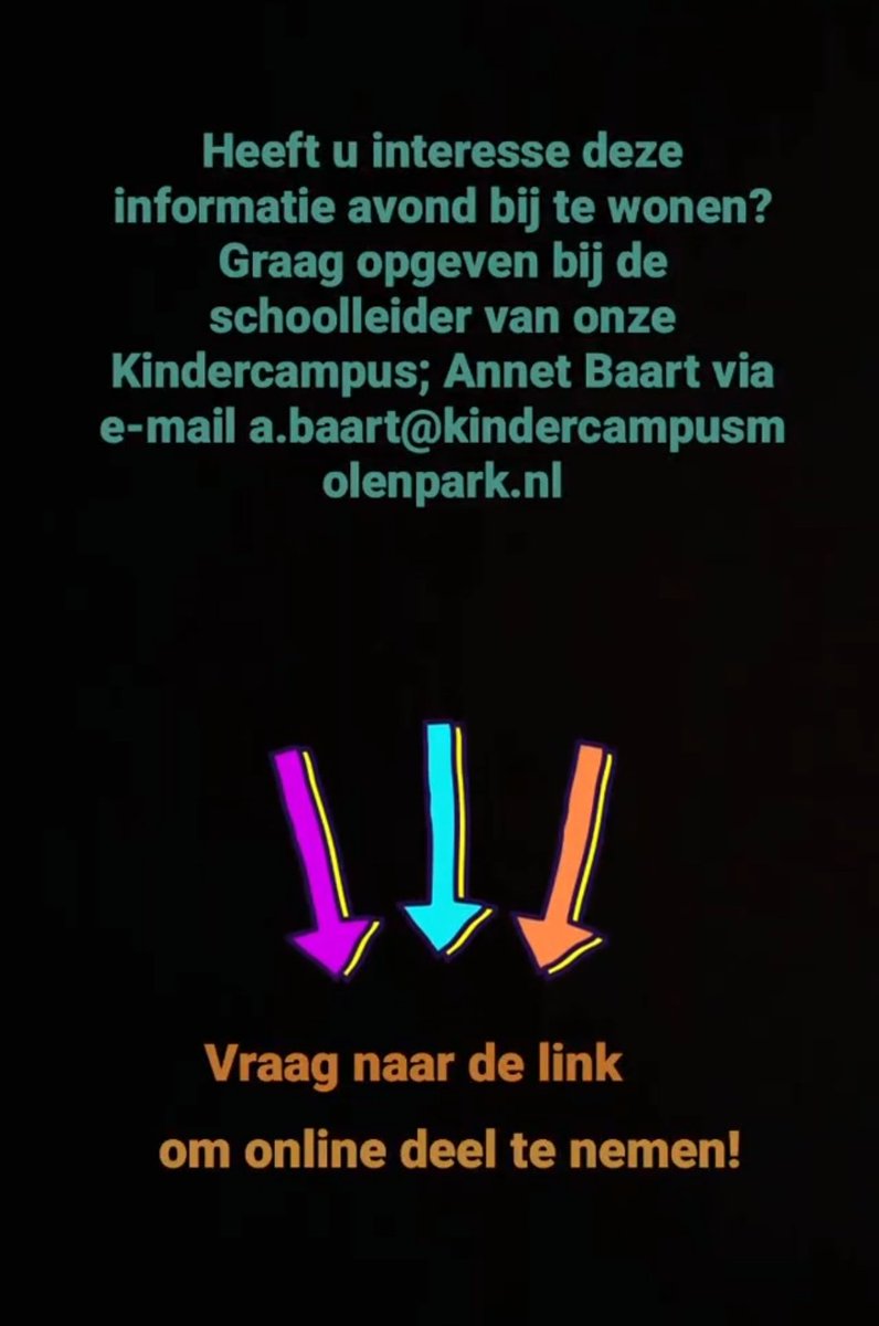 Kindercampus Molenpark tweet media