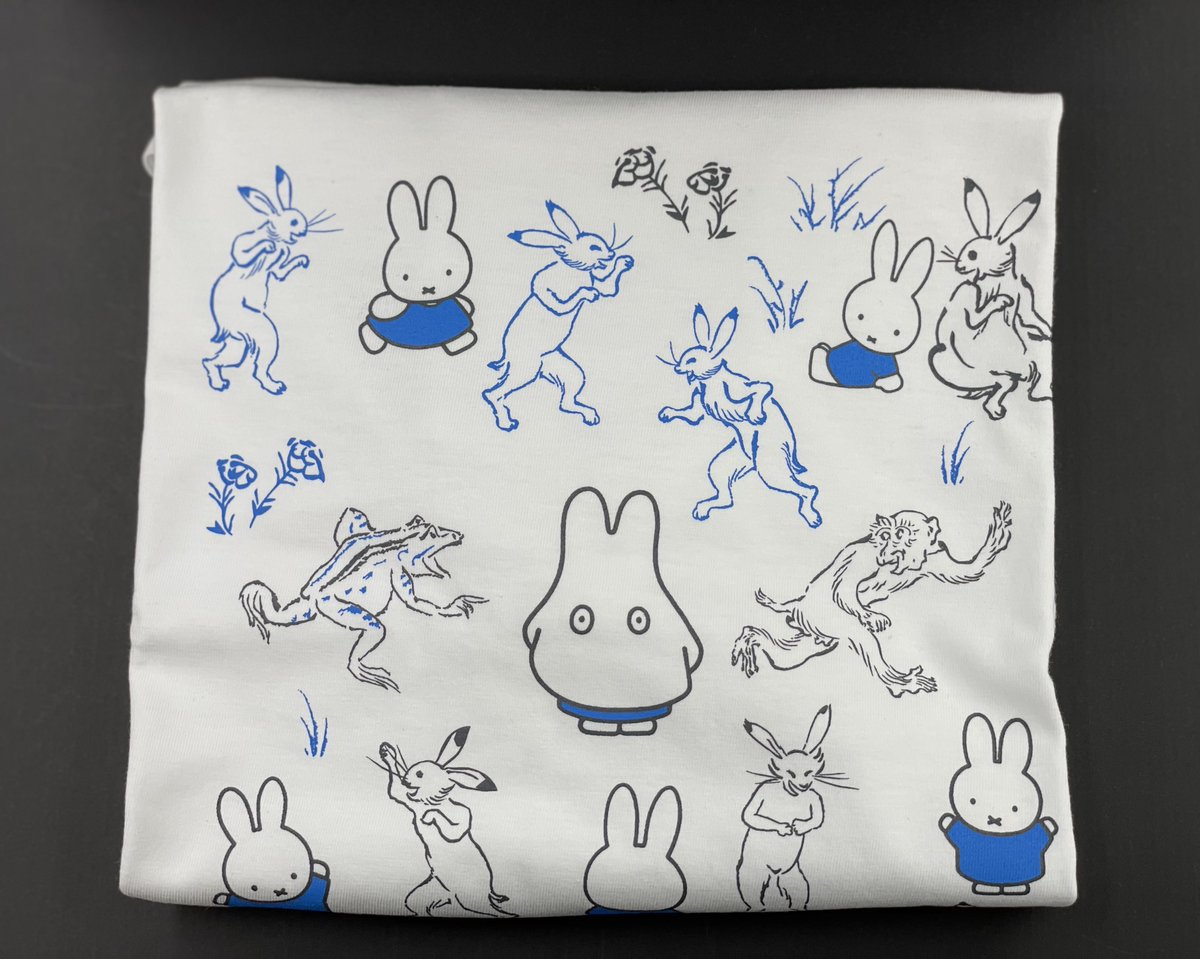 書泉グランデ 営業時間 11 00 00 1f 鳥獣戯画 Tシャツも取扱っています いまは寒いのでムリですけど 今年の夏は鳥獣戯画 うさこちゃんでキメましょう ミッフィー うさこちゃん ナインチェ ディック ブルーナ