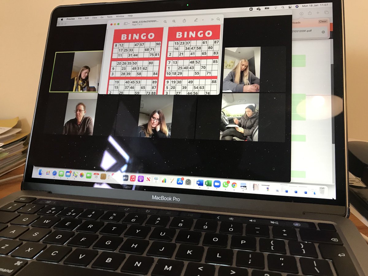 It’s ⁦@zoom_us⁩ #Bingo &amp; coffee time with some of the ⁦<a href="/JohnsonsEvesham/">Johnsons Property</a>⁩ team ✍🏻💻 ☕️