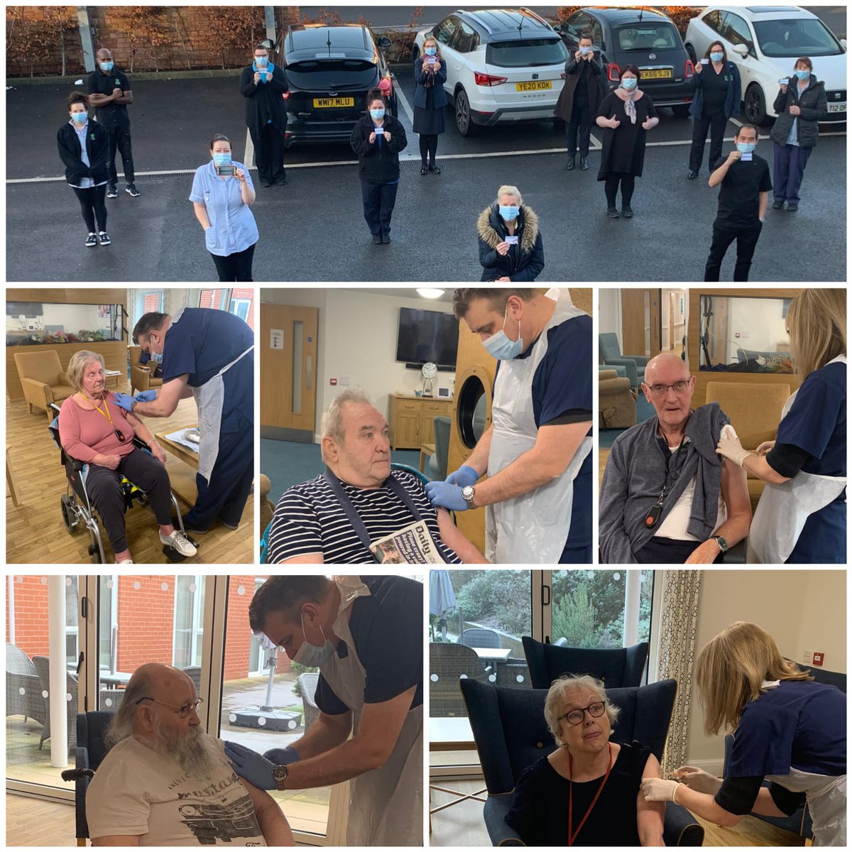 Exciting news!!! Over the weekend, residents at all our services were given the COVID-19 vaccination!  This is another big step forward in our battle against this pandemic! #vaccination #CovidVaccine