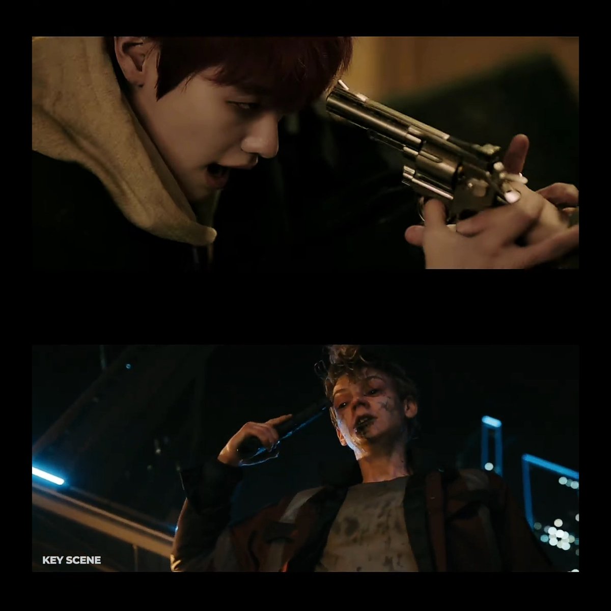 //SPOILERThe Death Cure. Chapter 55.When Newt was becoming a crank and he asks his bestfriend to k*ll him. + ...With his heart falling into a black abyss, Thomas pulled the trigger. #GoldenChild  #골든차일드  #YES