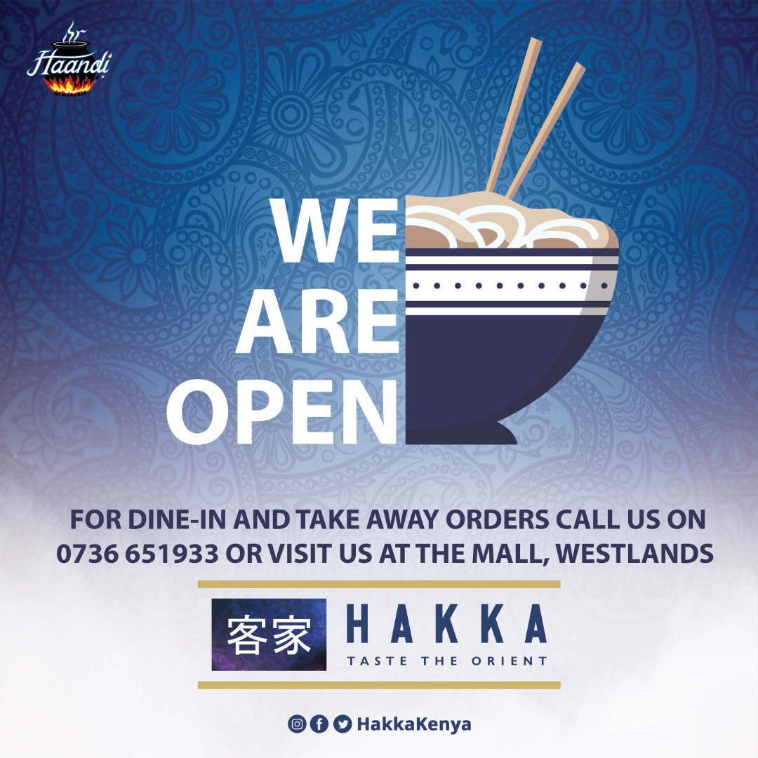 Our newest venture Hakka is now open and serving you oriental delicacies! Visit the mall for your dine-in needs or call us for take away and delivery today! #TasteTheOrient