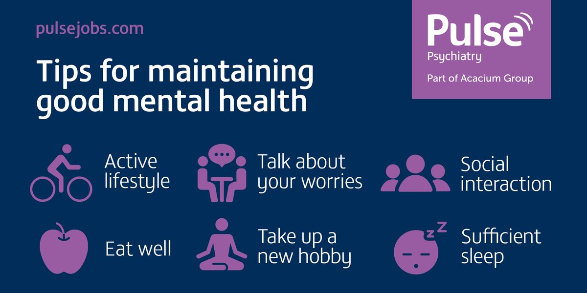 We'd like to remind everyone that mental illness doesn't own a calendar and can affect anyone at any time.

In light of this, we've put together some basic tips on maintaining good mental health year-round.

Small steps can stretch miles. 
#BlueMonday