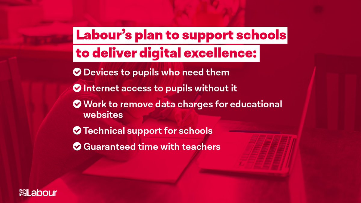 600,000 promised laptops have still not been delivered by government, leaving children without the devices needed to learn online.

The Government urgently needs to deliver a plan to get #EveryChildOnline for their education.
