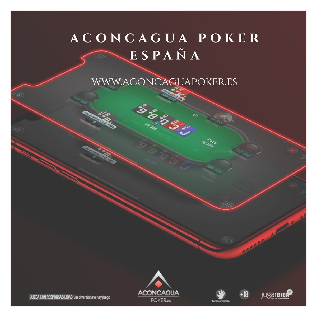 •Publicidad•

¡𝗦𝗜𝗡 𝗗𝗜𝗩𝗘𝗥𝗦𝗜Ó𝗡, 𝗡𝗢 𝗛𝗔𝗬 𝗝𝗨𝗘𝗚𝗢!

🔞 Juega seguro, juega con responsabilidad bit.ly/3nKxz8W
Auto- Prohibición  bit.ly/3hk5WRN
Jugar Bien  bit.ly/3mM96yJ

 #aconcaguapokerespaña  #poker #pokertrue   #responsabilidad