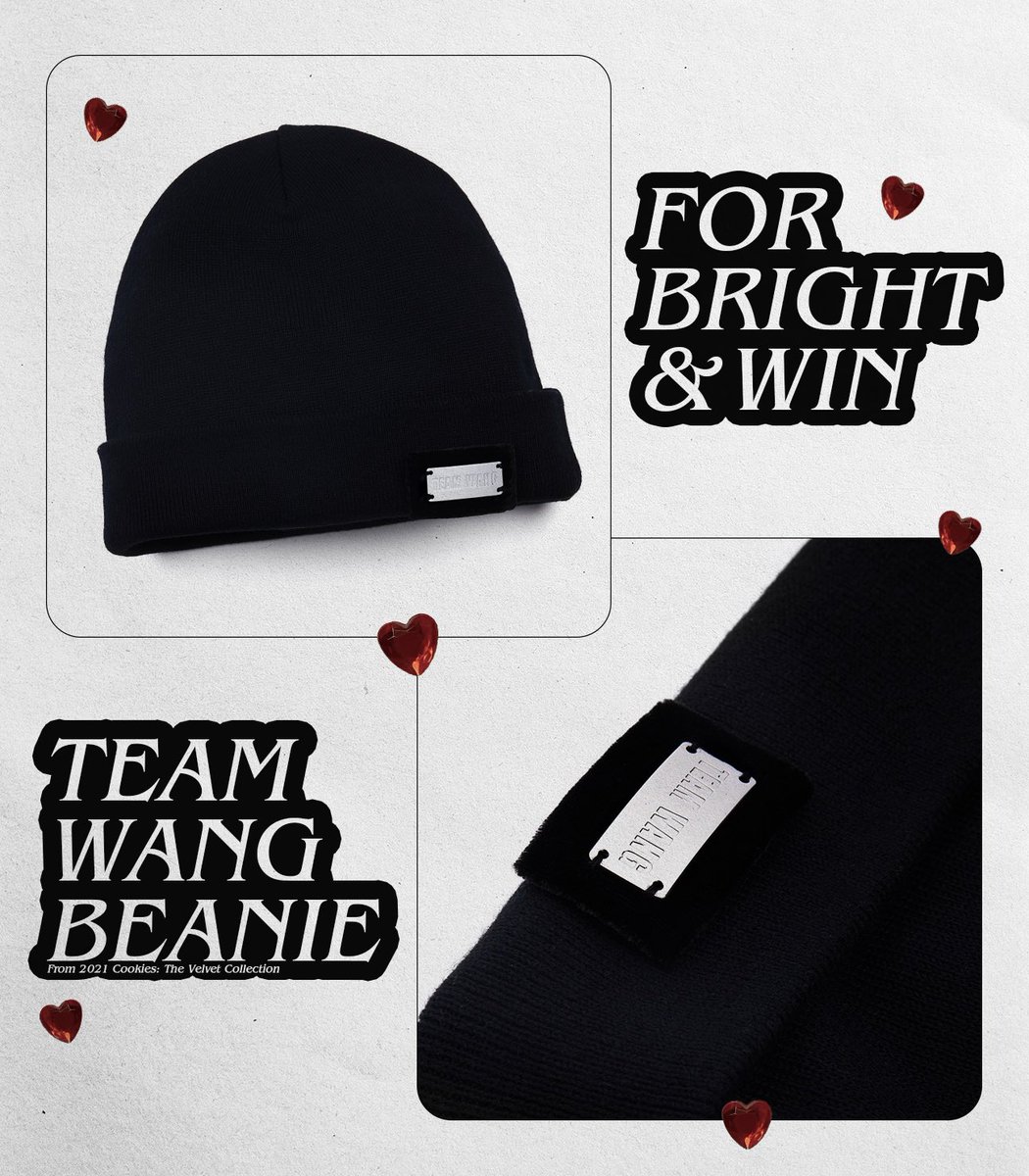vchmtws's tweet photo. since valentine’s day is coming soon, @arsbwins and i have decided to give bright and win matching gifts: team wang beanies from the latest “the velvet collection” ☺️

we hope both of you boys like it 🎶🖤✨
#ValentineGiftforBright #WINfinity2021  #bbrightvc #winmetawin https://t.co/CJYmWavJmf