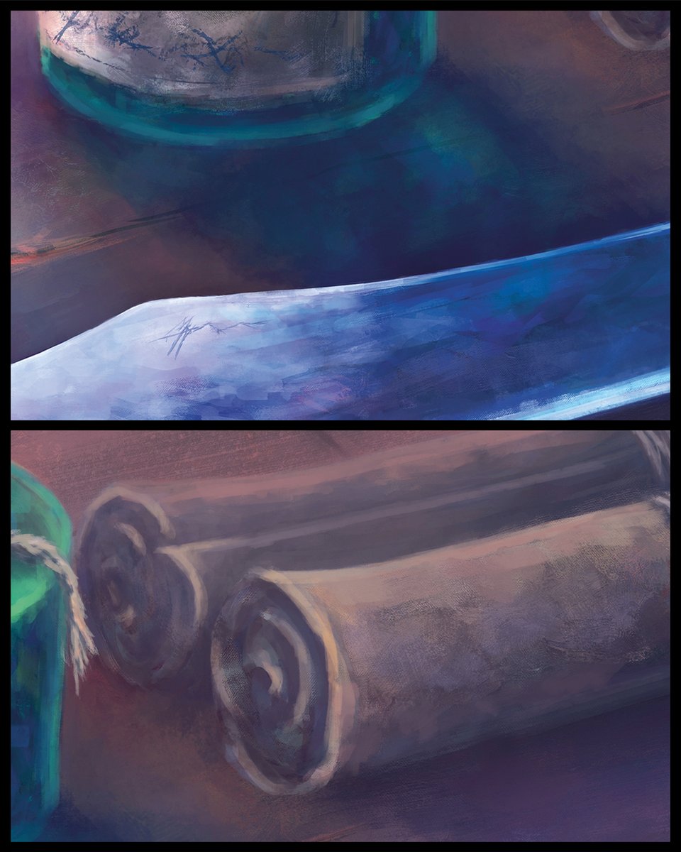 Wassermann_ART's tweet photo. here some detail-views from my artworks :)

#dnd #d20 #MagicTheGathering #dungeonsanddragons #fantasyart https://t.co/h3962wOSps