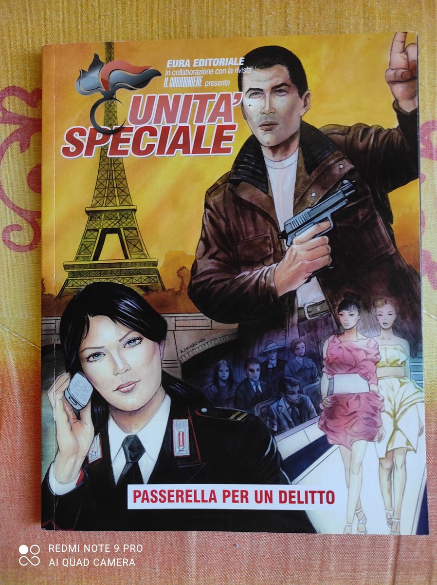 Aracn8's tweet photo. Unità speciale 12
Passerella per un delitto
C. Tani - M. Guglielmi / L. Casalanguida
#fumetti #Carabinieri #EditorialeAurea https://t.co/gHaSFpy8ft