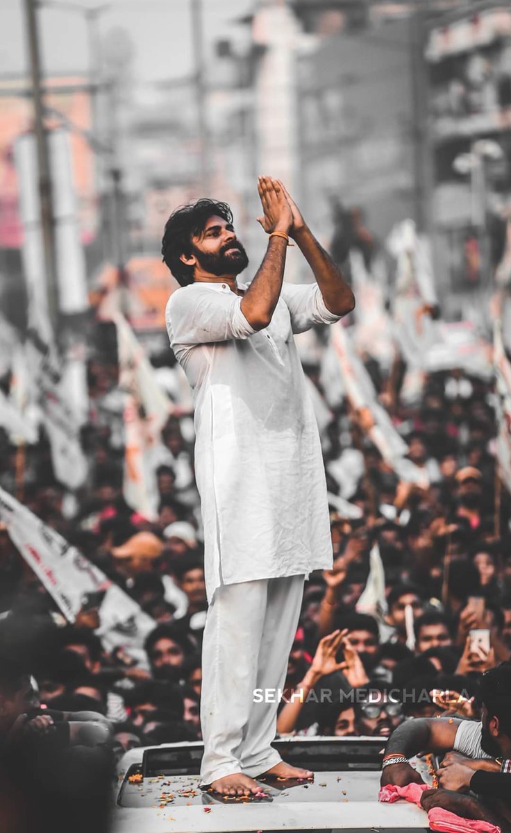 Compilation of janasenani pics **Thread** ------>>>>> (Offline pics) @PawanKalyan 