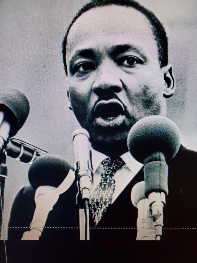 Dr. King  taught me was to never be afraid, especially, when you know the truth, to always stand up for what is right, no matter what, be better, do better, despite those around you, to never give up, no matter the adversity. Walk with dignity and respect that God gave you. 
