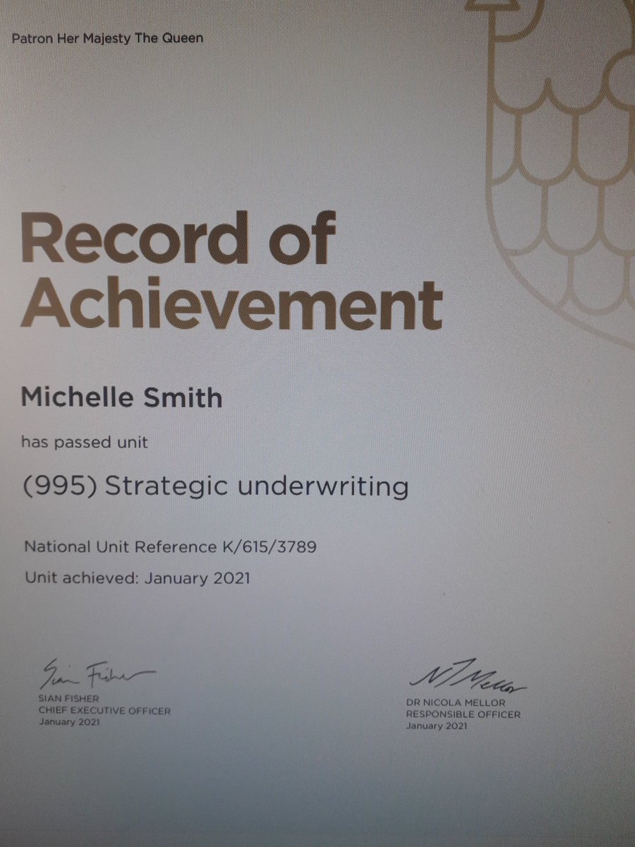 Ins_Michelle's tweet photo. Great news to receive on a monday morning, thanks @CIIGroup 
#almostACIIqualified https://t.co/z2I0vwEh2c