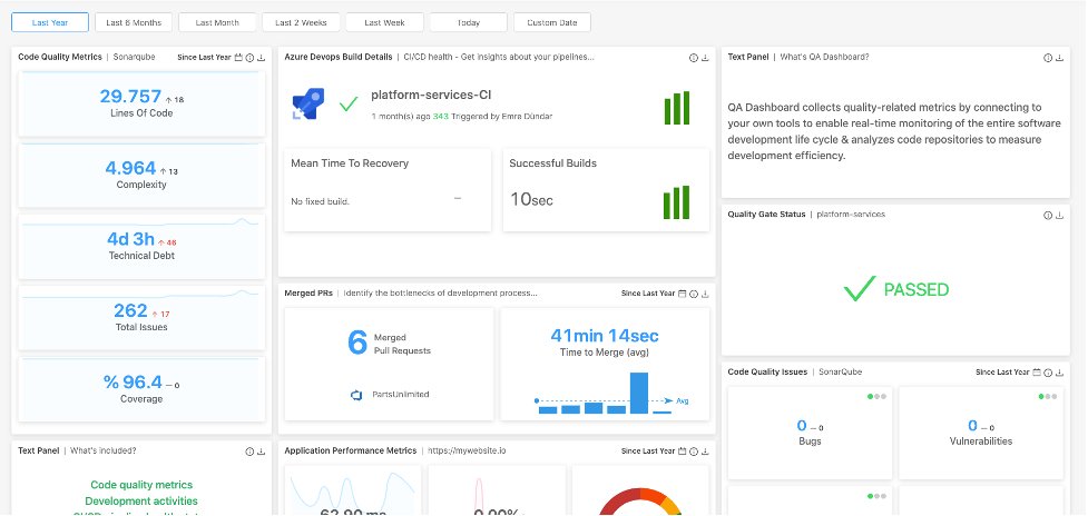 testinium's tweet image. #Metrics should be traceable to the development team and administrators. Alternative dashboards can be used, however instead of #TrackingMetrics from different dashboards, how about tracking all metrics in a single product: #QADashboard. Learn more:

ow.ly/Wk6B50DbcMt