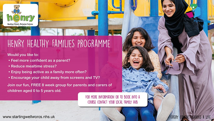 SWorcFamSupport's tweet photo. Henry Programme:
Come &amp; join us on our on-line 
interactive 8 week parent programme
Starting Thurs 21st Jan 2021 
until Thurs 18th March 2021 
Time: 1.30pm - 2.30pm

Contact:
Simone Cooke : Parent Support Worker 
Text or Call : 07590 418 064
Simone.Cooke@actionforchildren.org.uk https://t.co/YOqga2O1Ka