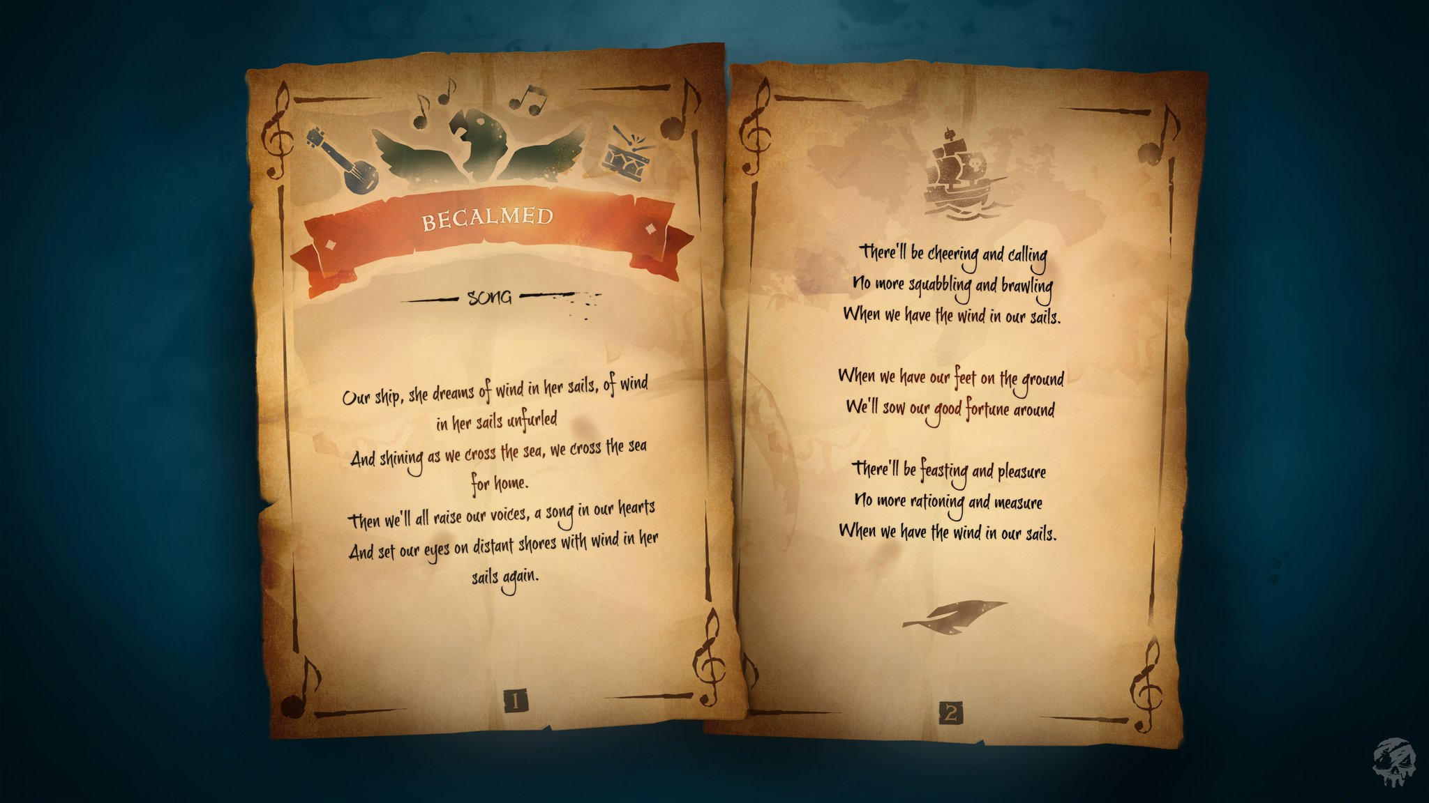 Sea Of Thieves On Twitter Becalmed Https T Co Atcs7n6wzv Instrumental Https T Co 4cdlsiqvrh