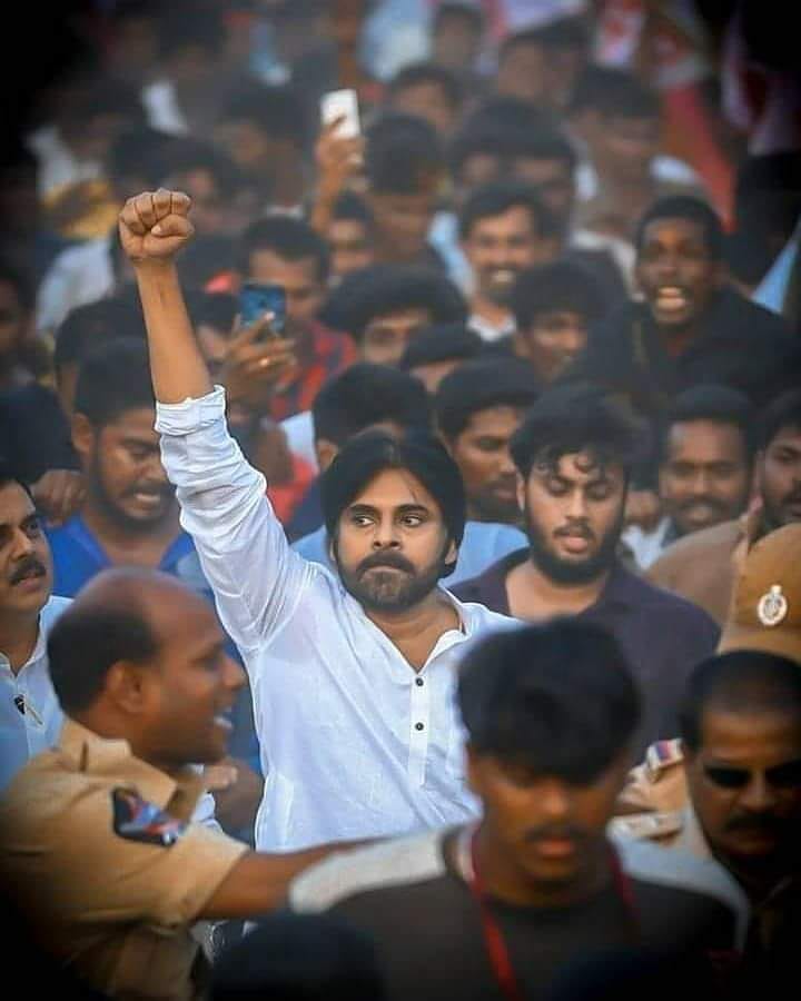 Compilation of janasenani pics **Thread** ------>>>>> (Offline pics) @PawanKalyan 