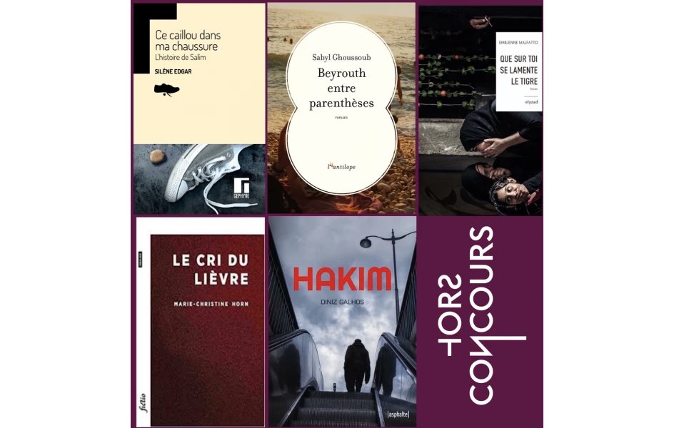ActuaLitte's tweet photo. Les 5 finalistes du Prix Hors Concours 2020 / 2021 https://t.co/hfKCT3sKxo

@Gephyre @elyzad @editdelantilope @BSNPress @asphalte @PrixHC

#prixlitteraire #horsconcours #selection #romans #litterature #livres #livre #lire #lecture #lectures https://t.co/iPVJtFXxgI