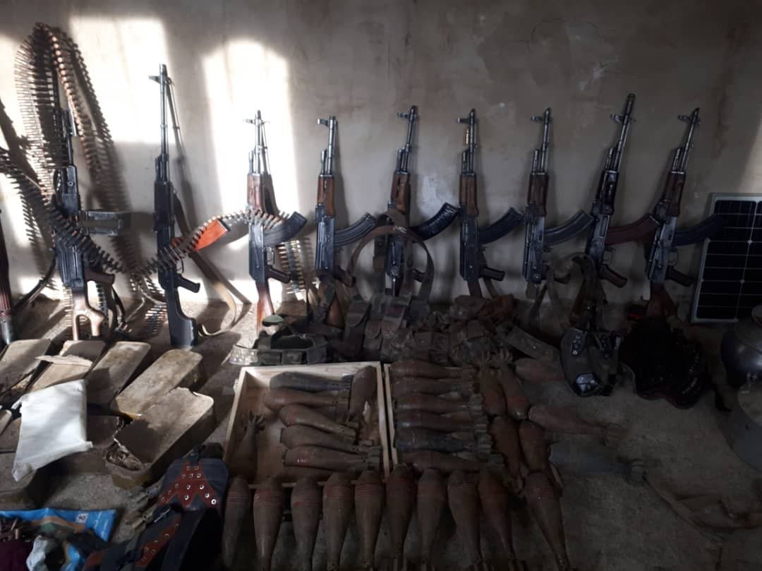 war_noir's tweet photo. #Afghanistan: #Taliban carried an attack on Sangar Shab CP in #Yawan, #Badakhshan.
2x Type 54/DShK HMG, 1x T69 LNCHR w/ PG-7VM, 1x PK GPMG, 1x Bulgarian Arsenal LMG, 5x AKM(S) rifles, 1x rare Type 1 AK-47 and 1x Type 3 AK-47 pattern rifle with AK-103 style muzzle were captured. https://t.co/dTMFYUp6Yf