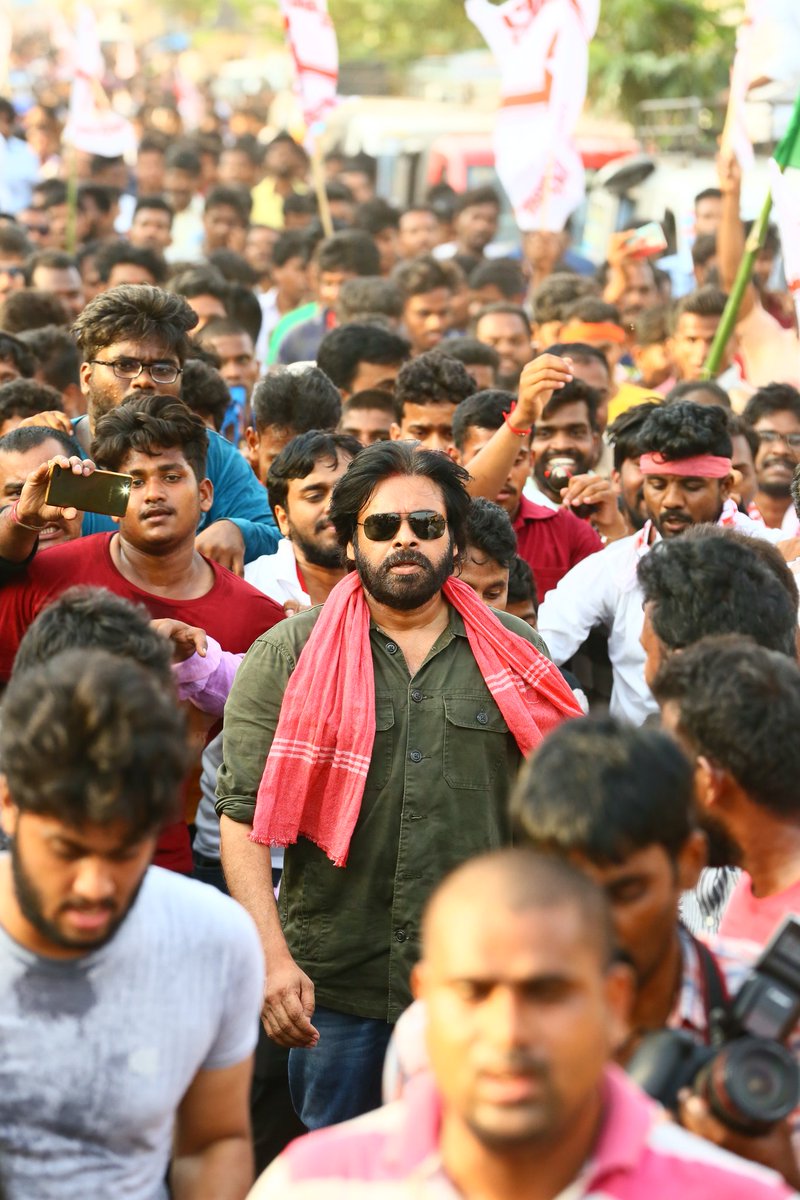 Compilation of janasenani pics **Thread** ------>>>>> (Offline pics) @PawanKalyan 
