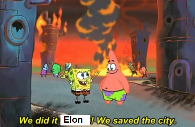 Cokedupoptions's tweet photo. Elon Musk and @FrancisSuarez just solved traffic https://t.co/XRpUadSd4D