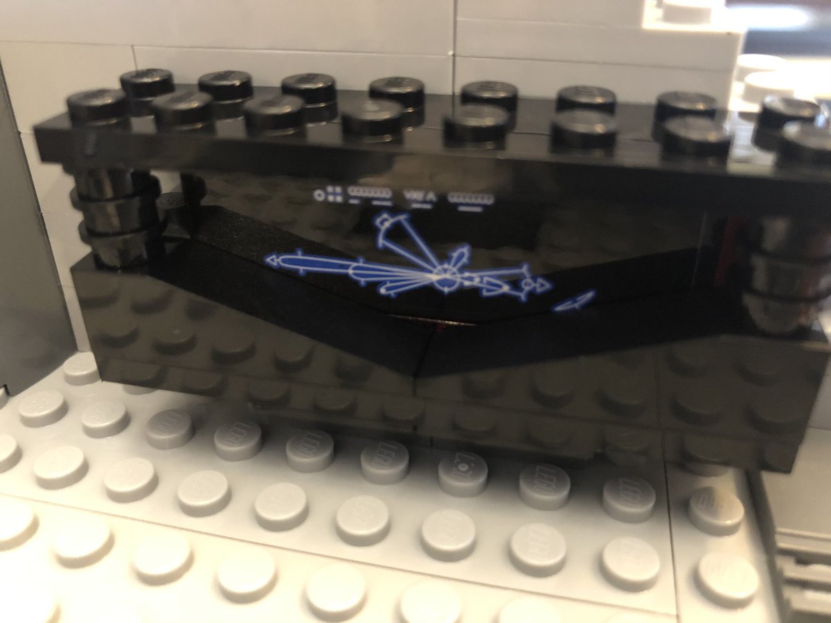 These are the last four pictures of building, I apparently didn’t take many photos of the last bits - there’s a map reader, and those other two assemblies go on the section above the Death Star laser.  #LEGO  