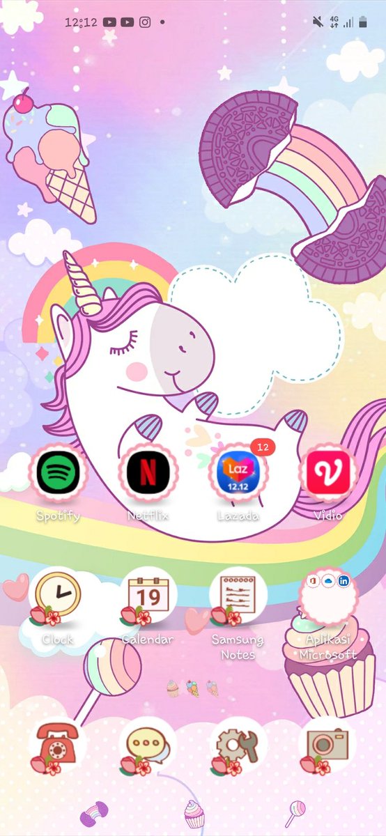 idalaela_77's tweet photo. Ikutan ah 🤣
LS hp : pastel sleep unicorn
Hs hp : pastel sleep unicorn
Wallpaper WA : my fam
Ava Twitter : my fam
Ava WA : me
Ava IG : me
Header twitter : flowers
Foto di keyboard hp : pink https://t.co/AFc19VbedZ