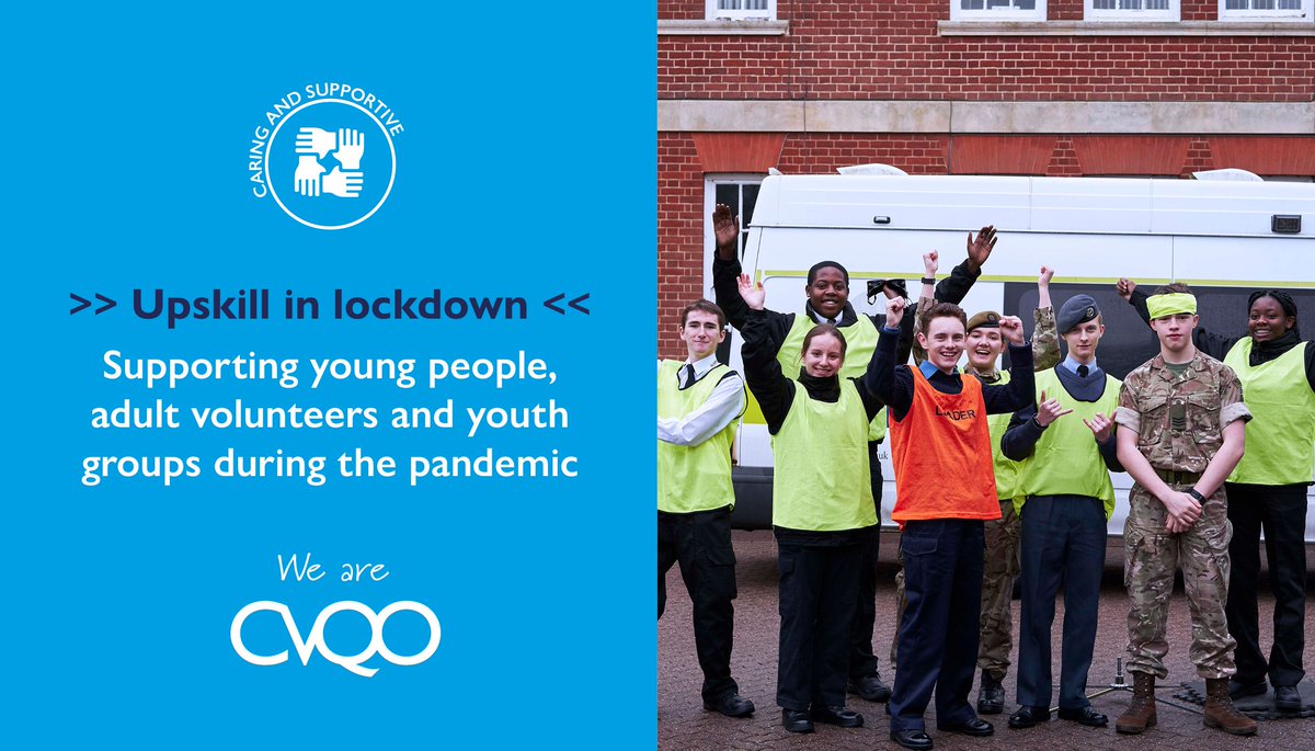 Although we're in another lockdown, that doesn't mean learning has to stop. Many CVQO quals for young people and adults can be studied online! Find out more and contact us here >> buff.ly/39uBwIV @ArmyCadetsUK @SeaCadetsUK @aircadets @UKFireCadets @stjohnambulance
