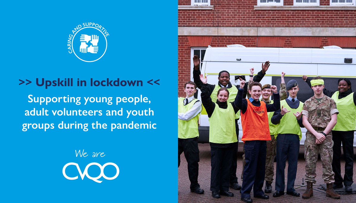 CVQO's tweet photo. Although we're in another lockdown, that doesn't mean learning has to stop. Many CVQO quals for young people and adults can be studied online! Find out more and contact us here >> https://t.co/usSab8RLez @ArmyCadetsUK @SeaCadetsUK @aircadets @UKFireCadets @stjohnambulance https://t.co/fESSopuTz0