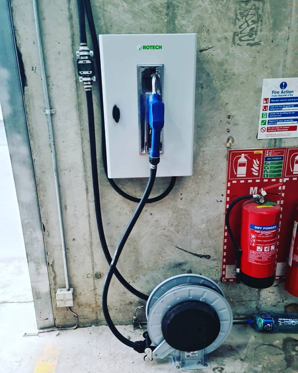 Rotech_Wexford's tweet photo. Recent AdBlue installation in Dublin. Customer requested for a 5000 bunded tank with @piusiofficial pumping &amp; metering equipment #piusi #adblue https://t.co/PCeCAYDIb5