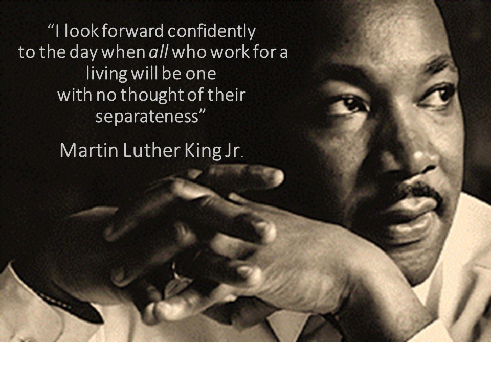 After school, it is through our work, that many of us have the greatest interaction with those "not like us"---hmmmm.