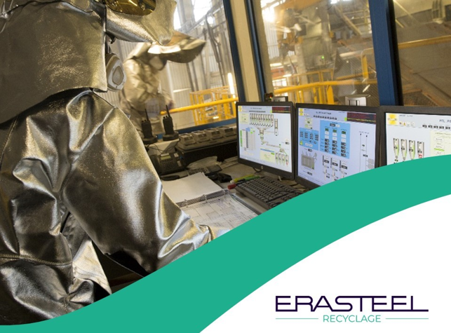 Erasteel's tweet photo. Valdi devient “ERASTEEL RECYCLAGE”. Une ambition : être un acteur majeur européen du recyclage de métaux stratégiques. 30m€ investis dans des process spécifiques et équipements dédiées. Erasteel, une réponse durable à la préservation des ressources rares #recyclage #métaux https://t.co/EbCnXPqncu