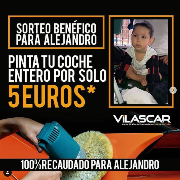 @vilas_car realiza un sorteo benéfico para que Alejandro pueda conseguir la silla de ruedas que necesita. Podéis participar en: cutt.ly/PjOwABh